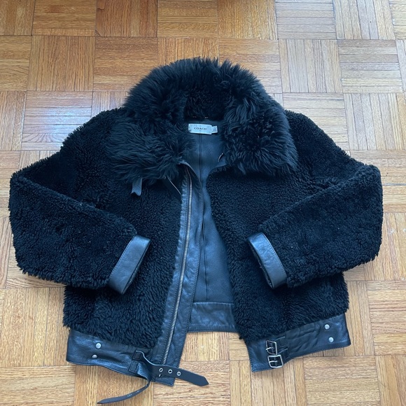 Coach 1941 Shearling Aviator Jacket 😎 - Picture 10 of 12